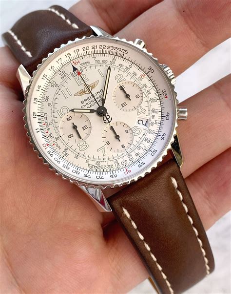 breitling chronometre navitimer white|breitling navitimer price guide.